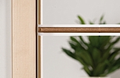 Detail der Holzeinlage